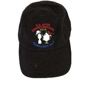 USGA Member US Open Championships 2014 Pinehurst No 2 Black Baseball Cap